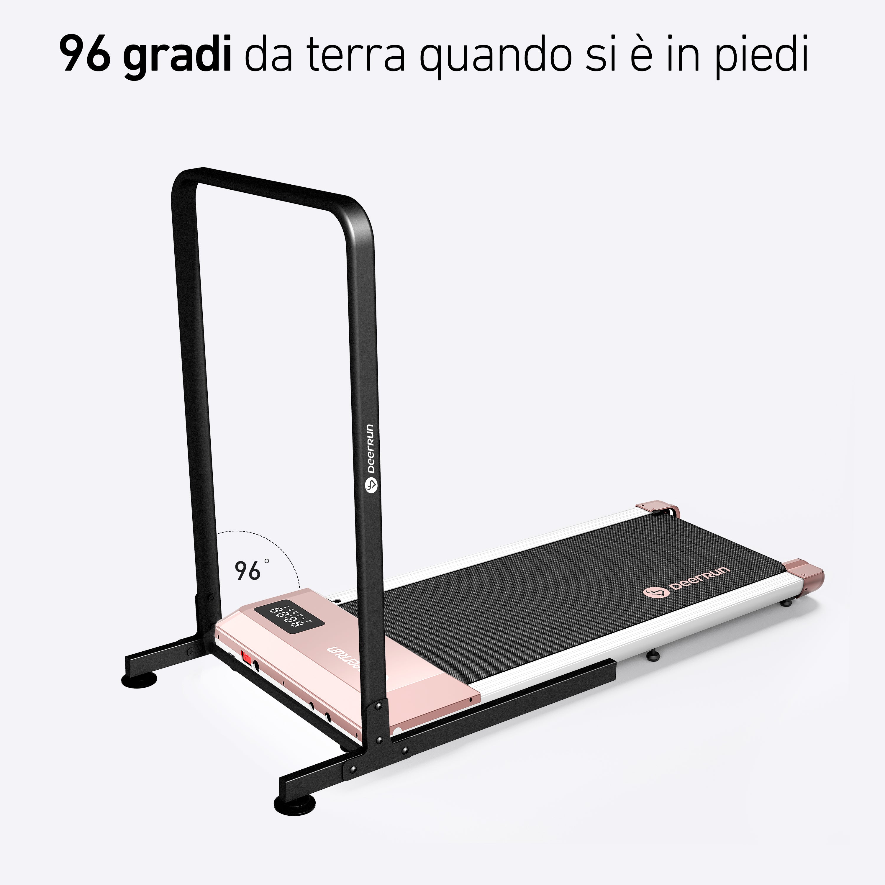 DeerRun® Ringhiera Rimovibile per Tappetino da Passeggio