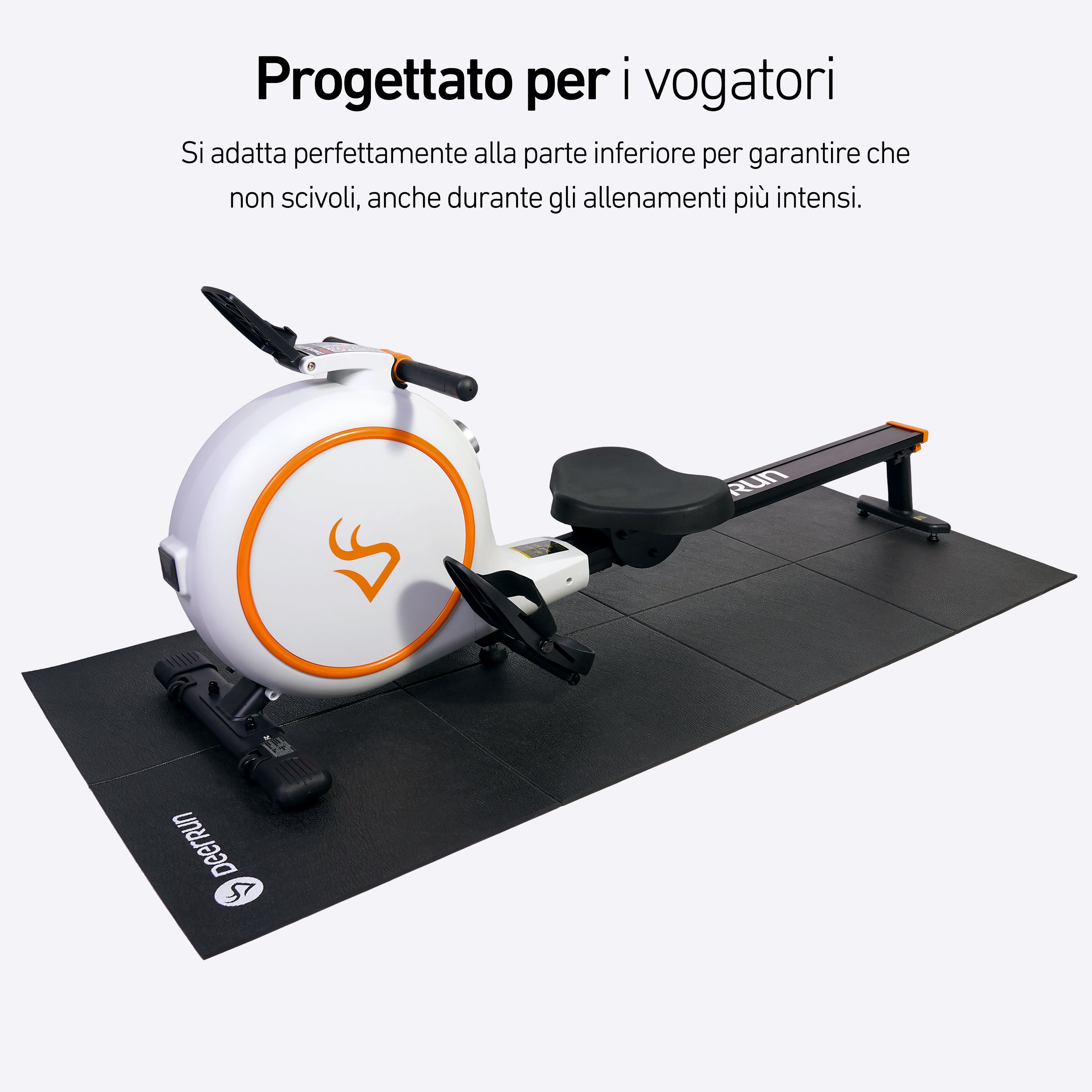 DeerRun® vogatore intelligente RW600 Tappetino per vogatore, compatibile