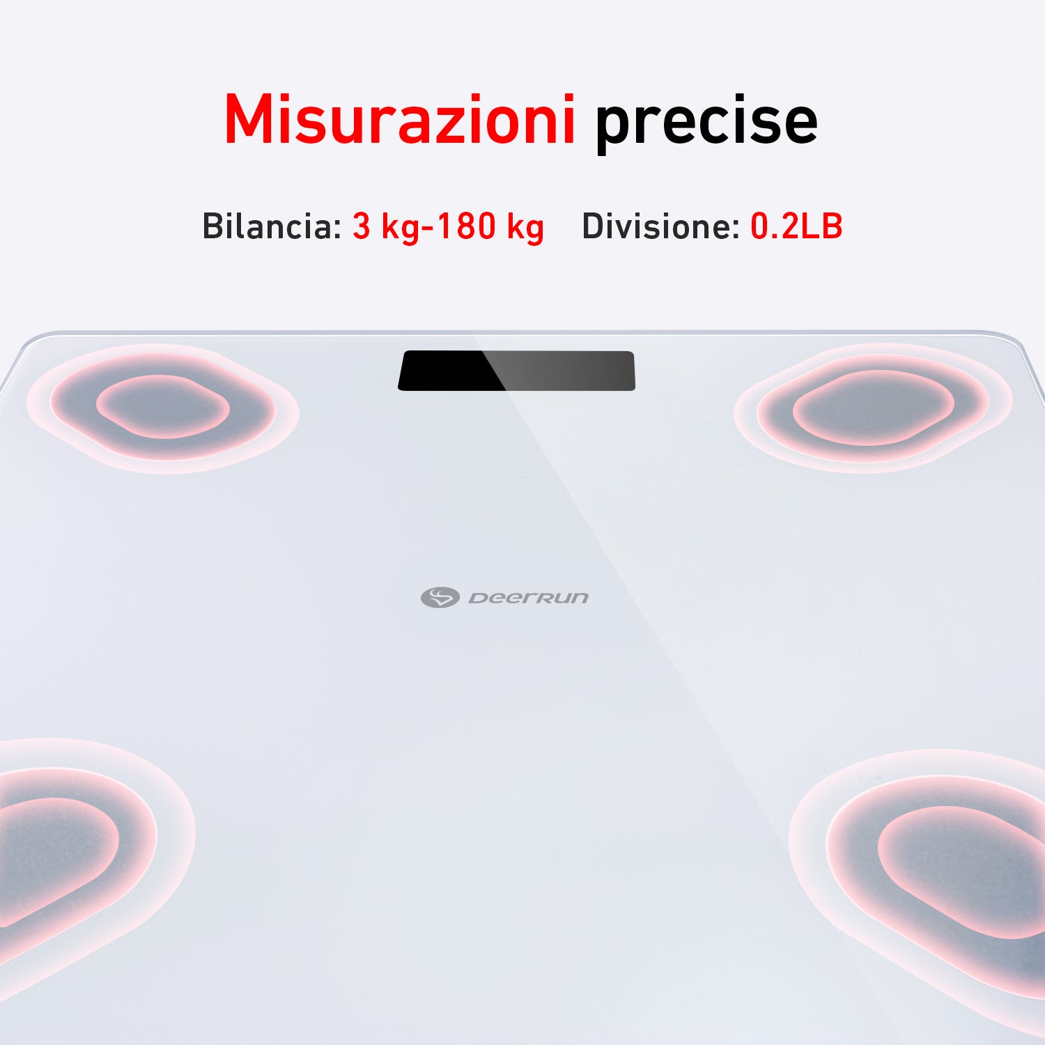 DeerRun® Smart Bilancia per il peso corporeo