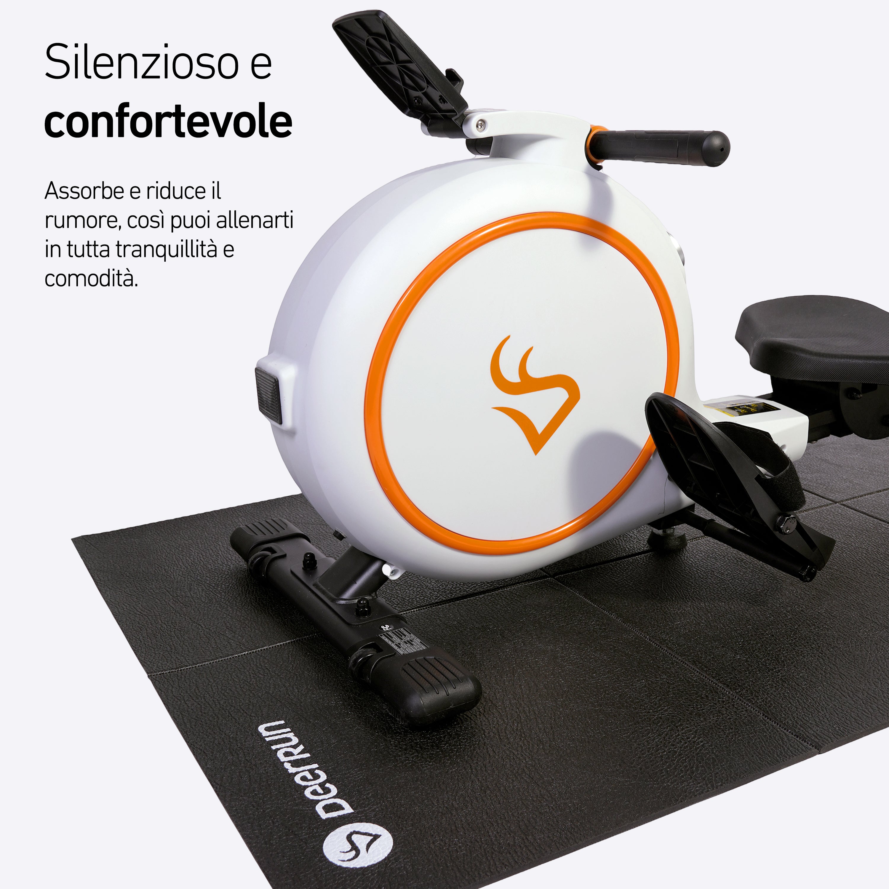 DeerRun® vogatore intelligente RW600 Tappetino per vogatore, compatibile