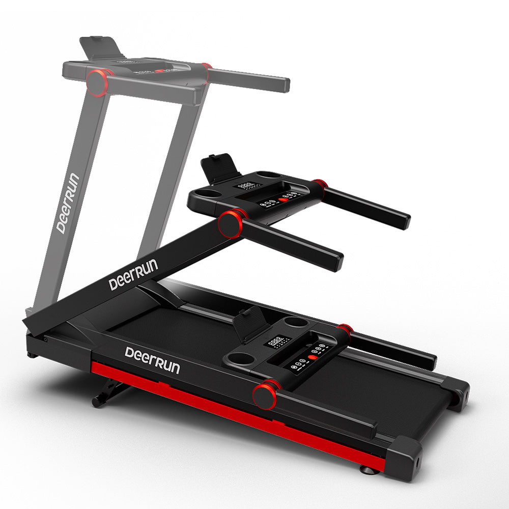 DeerRun A1 Pro Move+ – Tapis roulant pieghevole con inclinazione del 6% | Chip di aggiornamento 2025 e supporto NFC | Capacità di carico 158 kg, fino a 16 km/h