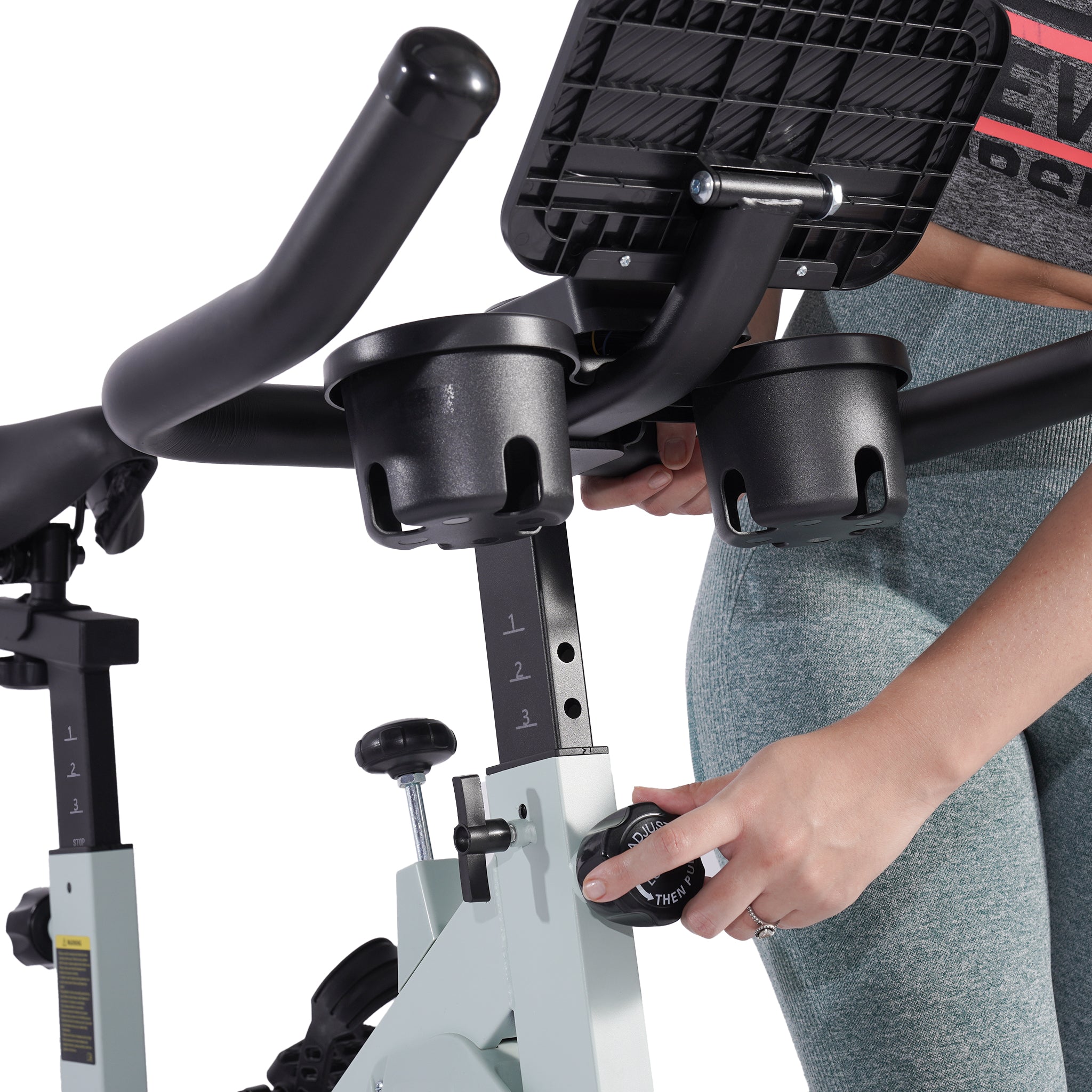DeerRun S500 Smart bike da interno con resistenza magnetica regolabile, cintura silenziosa e PitPat App