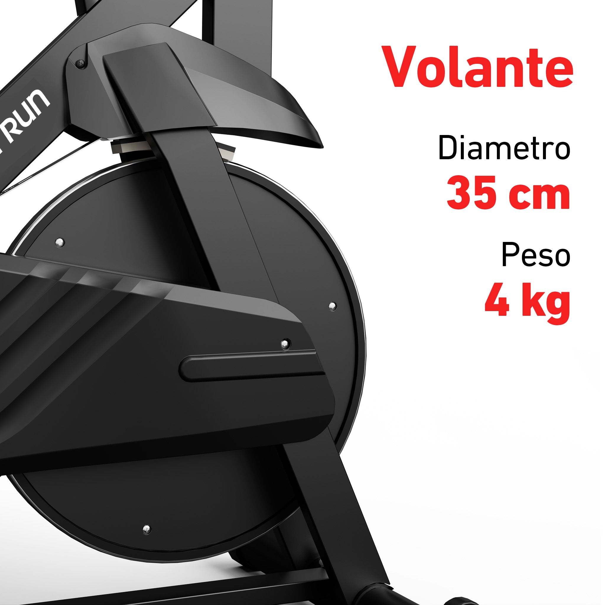 DeerRun S500 Smart bike da interno nera con resistenza magnetica regolabile, cintura silenziosa e app PitPat