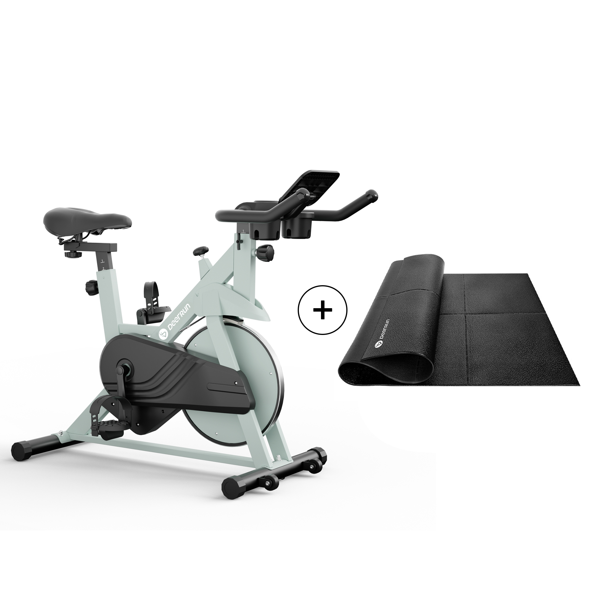 DeerRun S500 Smart bike da interno con resistenza magnetica regolabile, cintura silenziosa e PitPat App