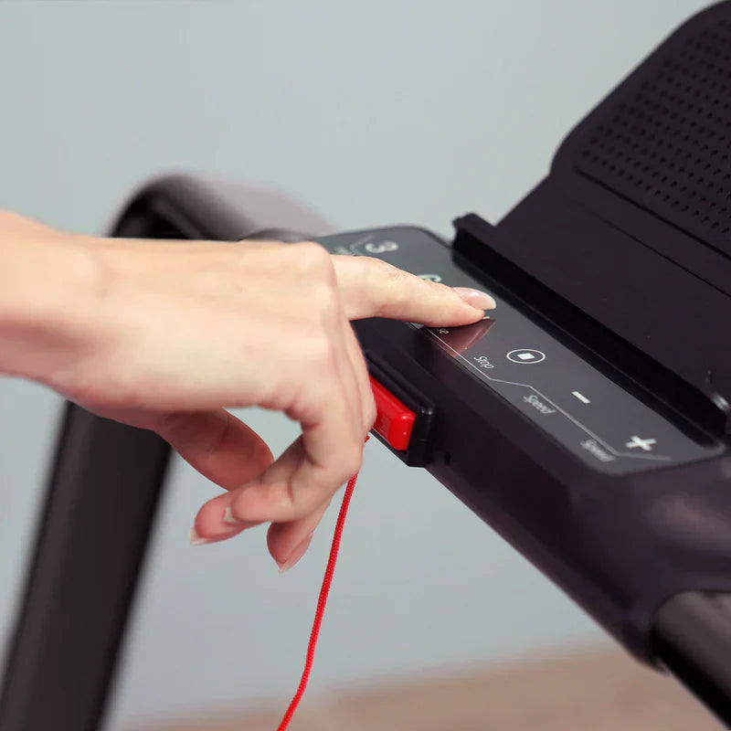 DeerRun A5 Pro Energie-2025 Smartes 2-in-1 Tapis roulant nero | Passa a una capacità di carico di 145 kg - Offerta lampo - solo per un periodo limitato
