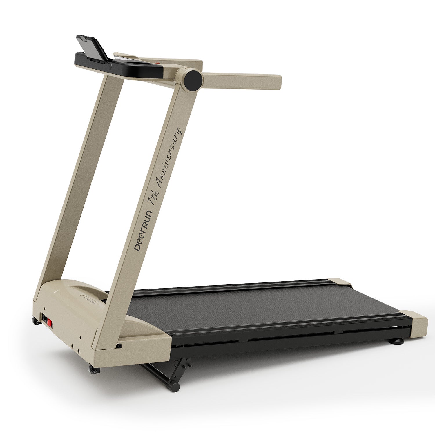 DeerRun A1 Pro Starlight-Tapis roulant pieghevole Edition con inclinazione del 6%, Bluetooth e telecomando wireless