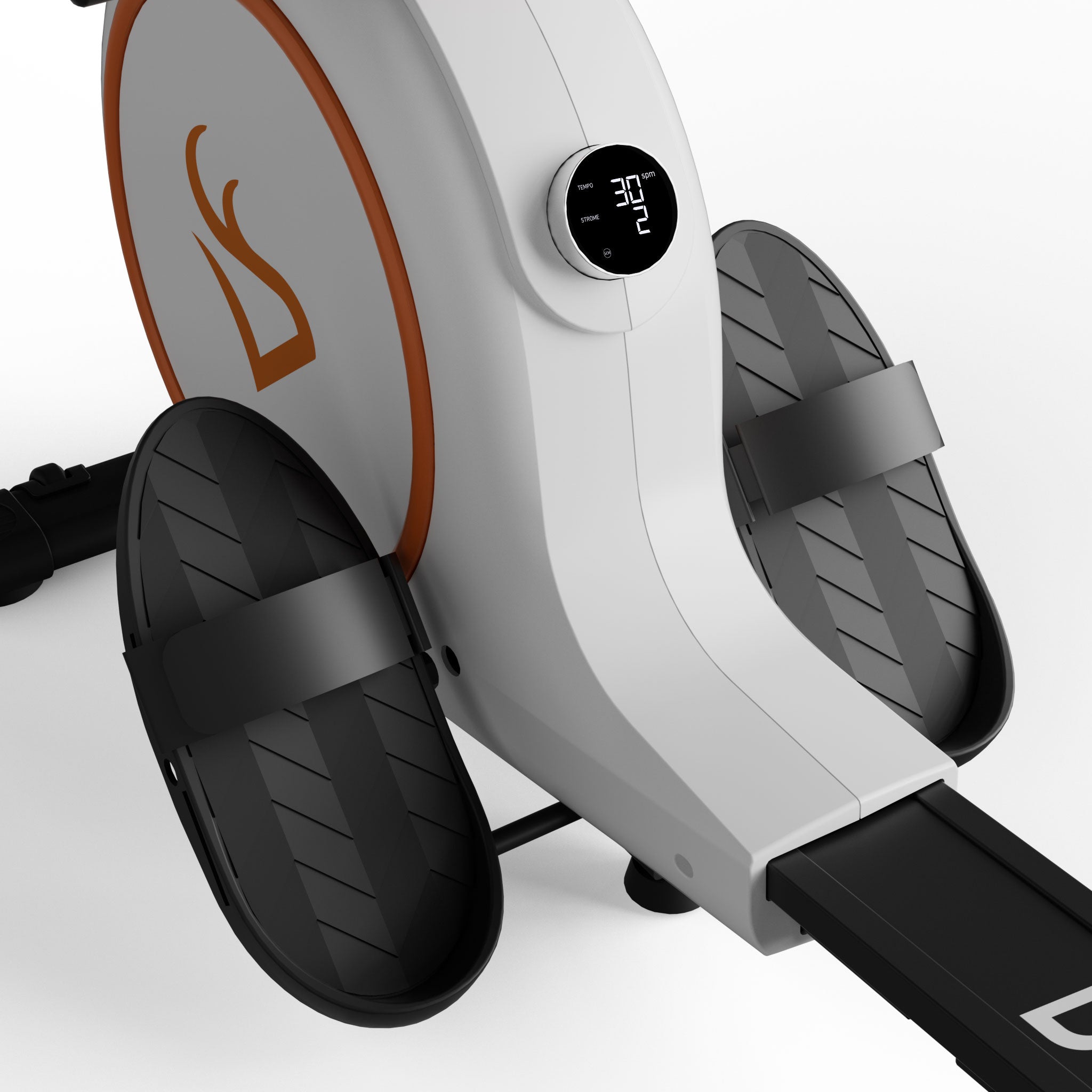 DeerRun RW600 Smart-Vogatore con resistenza magnetica regolabile a 32 livelli e lunga guida scorrevole e APP PitPat