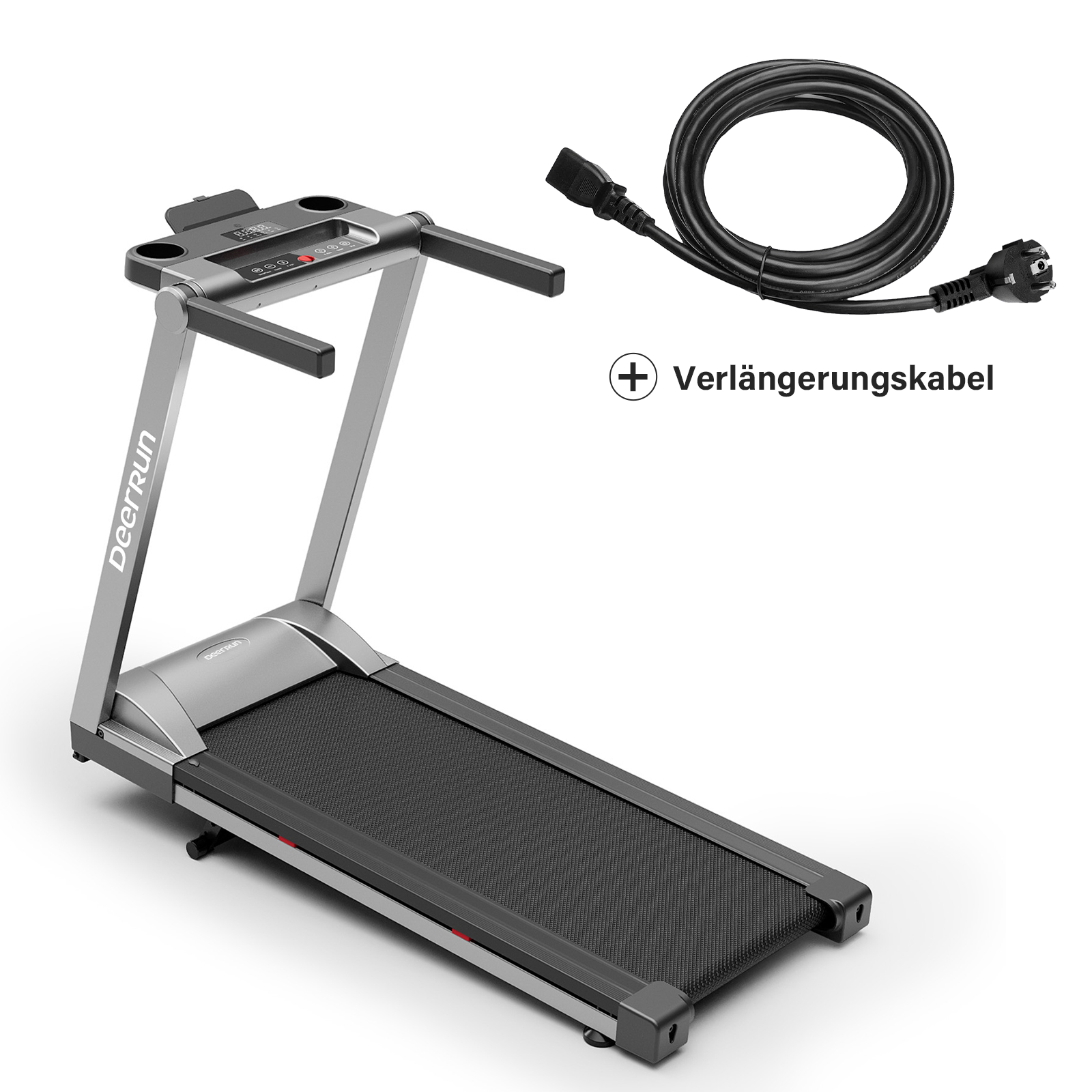 DeerRun A1 Pro Move – Tapis roulant pieghevole con inclinazione del 6% | Chip di aggiornamento 2025 e supporto NFC | Capacità di carico 158 kg, fino a 16 km/h-Prezzo basso