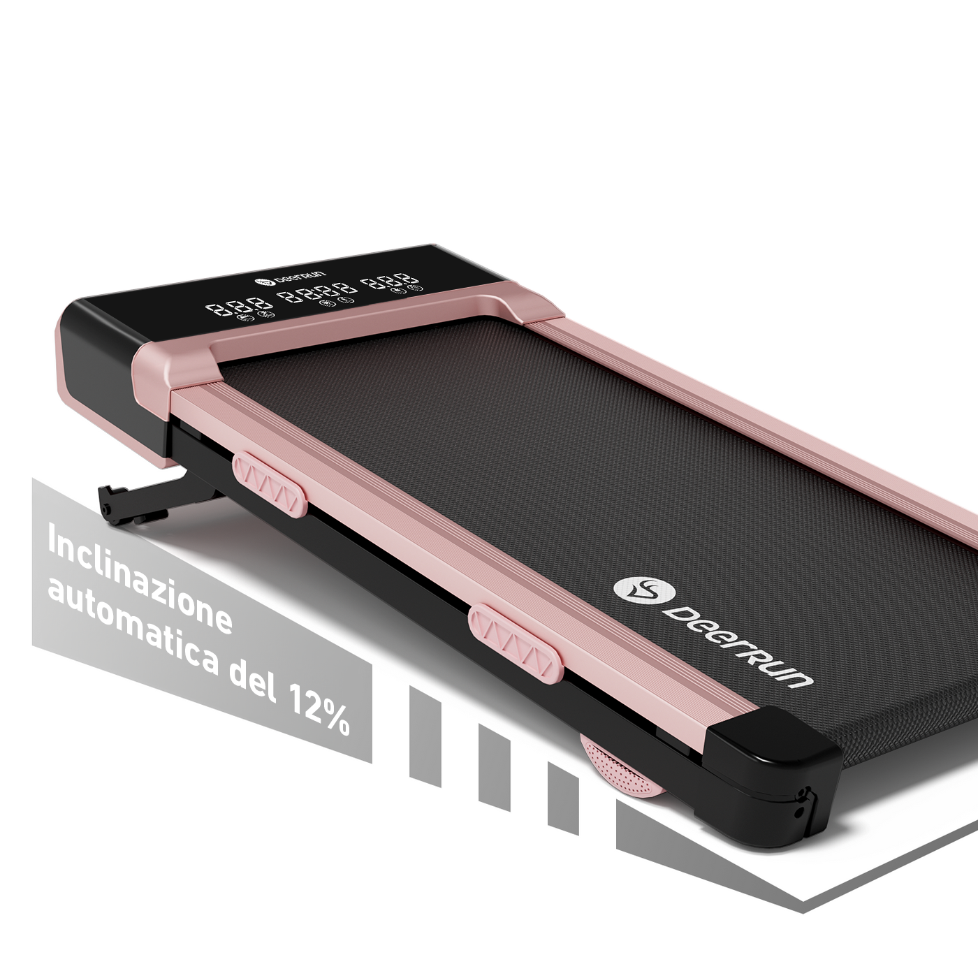 DeerRun Z10 Smart-Walk-Tapis roulant con inclinazione automatica del 12% e telecomando