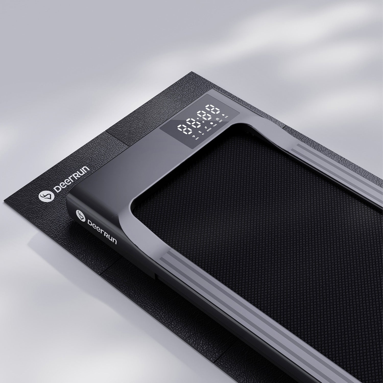 DeerRun Q1 Classic Plus – Smartes Walking-Tapis roulant con superficie di corsa più ampia, capacità di carico di 158 kg e telecomando