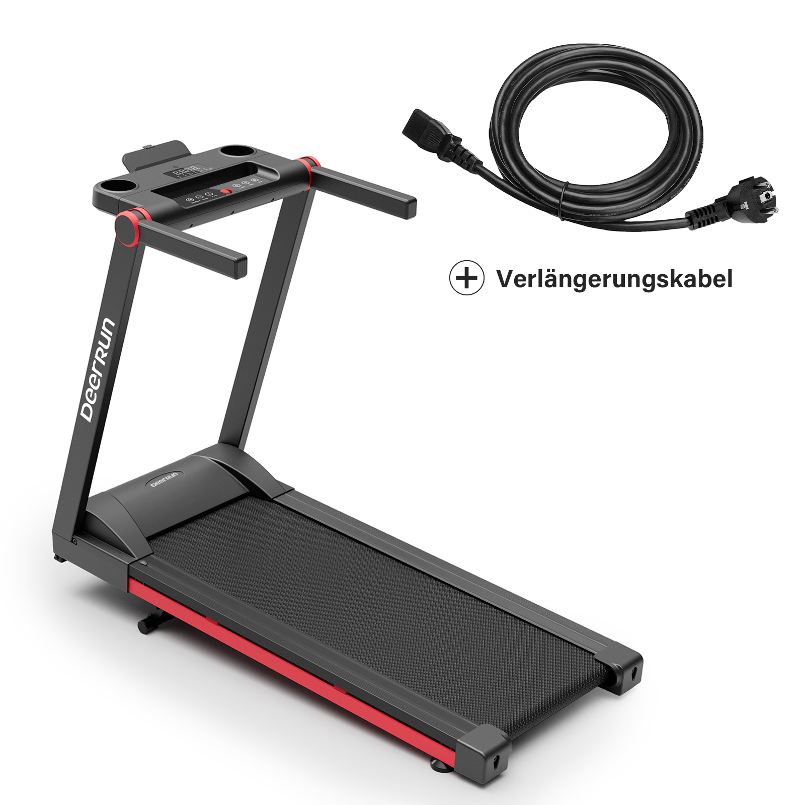 DeerRun A1 Pro Move – Tapis roulant pieghevole con inclinazione del 6% | Chip di aggiornamento 2025 e supporto NFC | Capacità di carico 158 kg, fino a 16 km/h-Prezzo basso