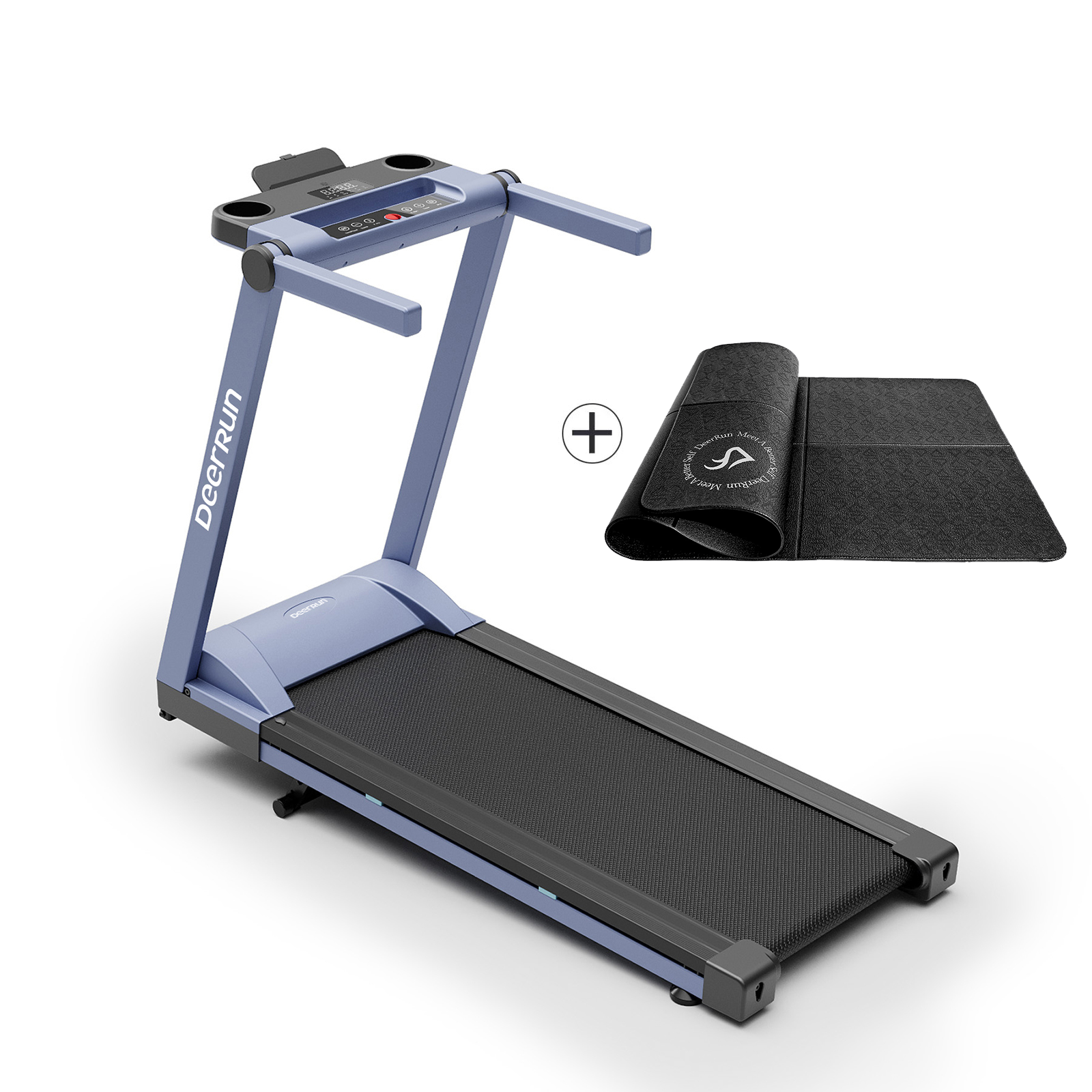 DeerRun A1 Pro Move+ – Tapis roulant pieghevole con inclinazione del 6% | Chip di aggiornamento 2025 e supporto NFC | Capacità di carico 158 kg, fino a 16 km/h