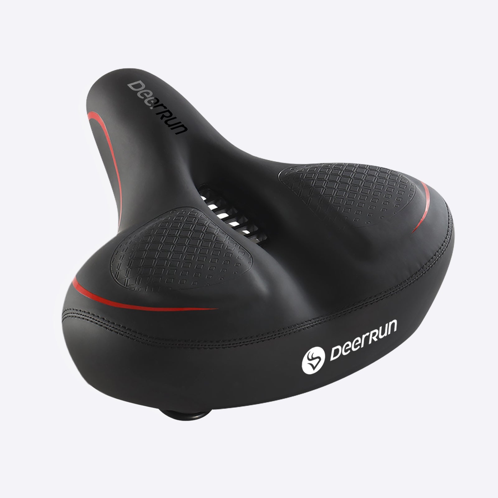 DeerRun® Sella per bicicletta oversize per bici intelligente DeerRun, design ergonomico e comodo cuscino del sedile