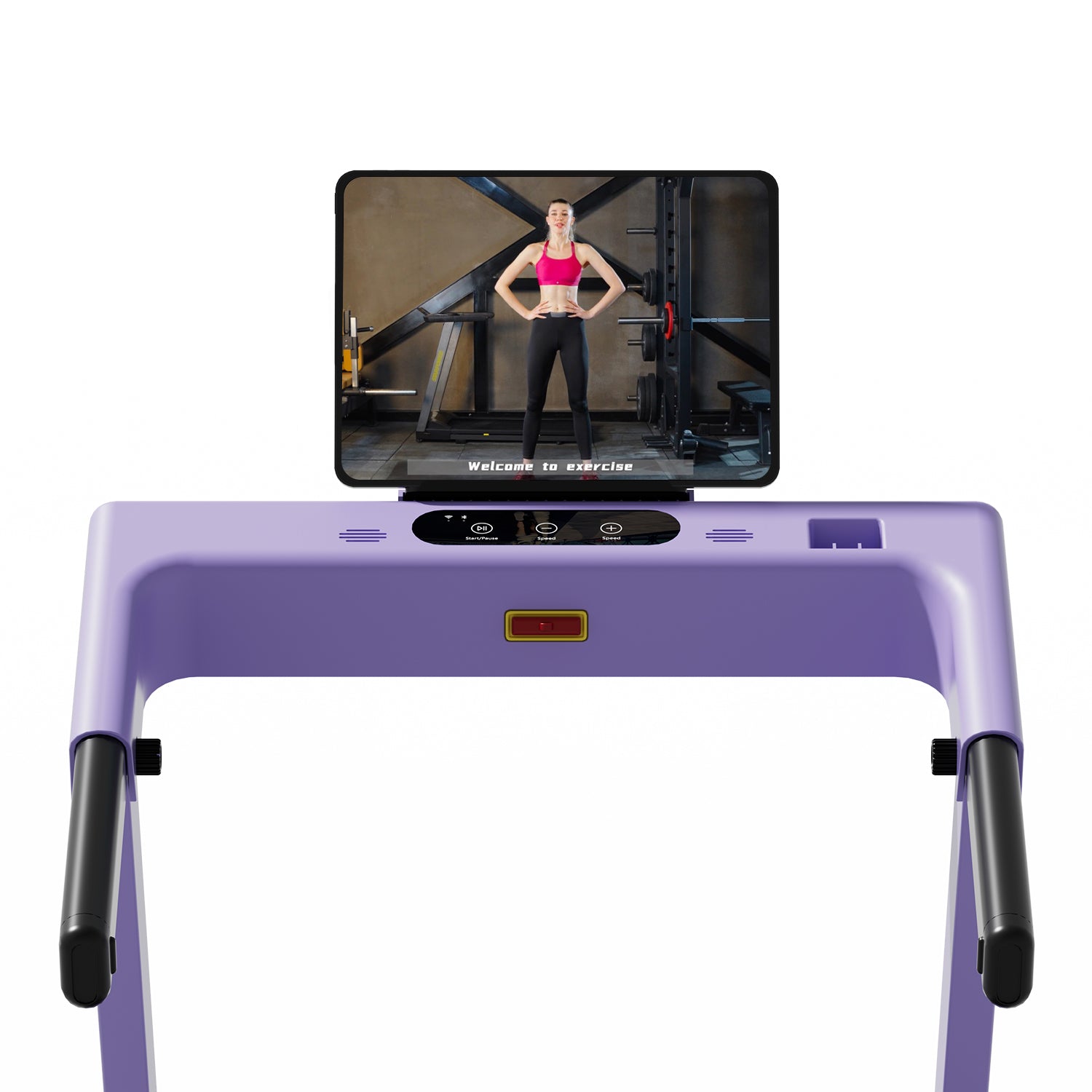 DeerRun A1 Urban-Tapis roulant pieghevole intelligente con pendenza del 6% e NFC | 150 kg, 16 km/h, Viola