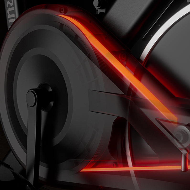 DeerRun S500 Pro King Size Cyclette da interno per persone alte, 32 livelli di resistenza magnetica, display LED