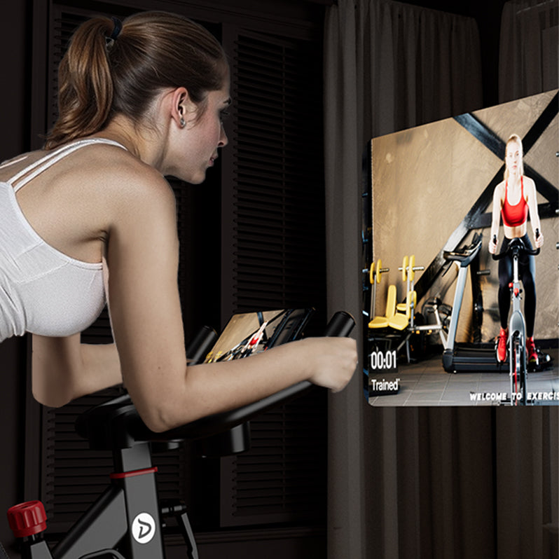 DeerRun S500 Pro King Size Cyclette da interno per persone alte, 32 livelli di resistenza magnetica, display LED