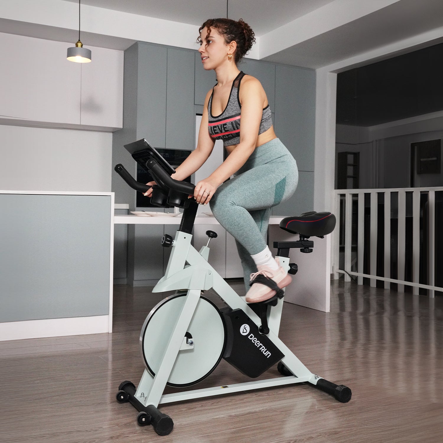 DeerRun® Sella per bicicletta oversize per bici intelligente DeerRun, design ergonomico e comodo cuscino del sedile