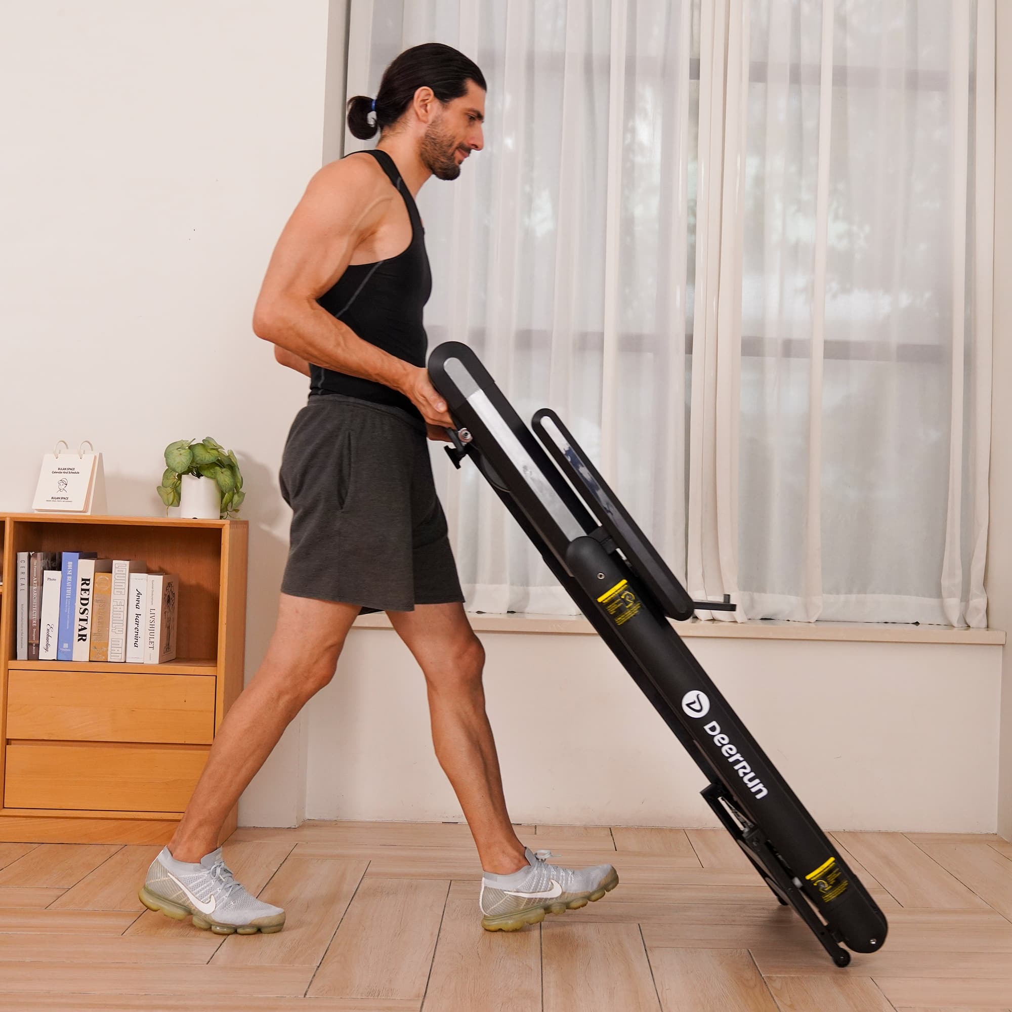 DeerRun X20 Smart Tapis roulant professionale - pendenza del 15%, fino a 18 km/h, ampia superficie di corsa