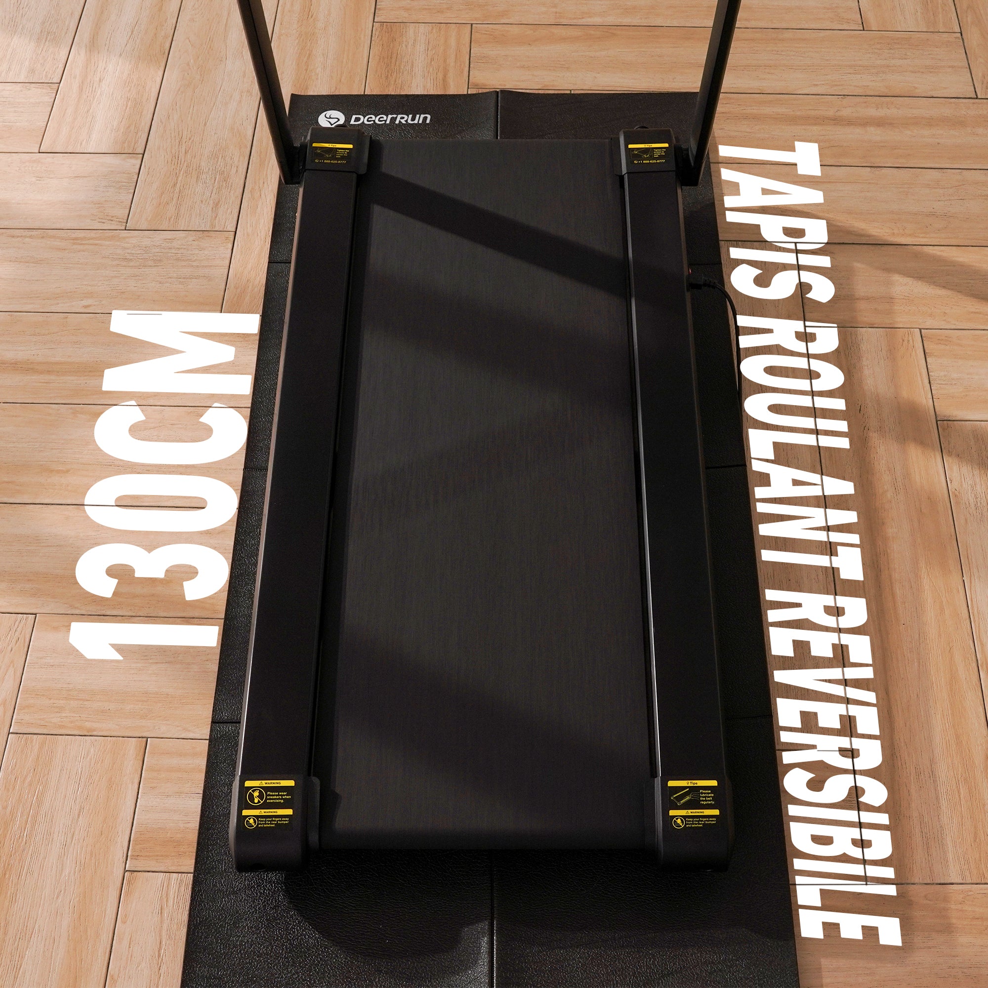 DeerRun X20 Smart Tapis roulant professionale - pendenza del 15%, fino a 18 km/h, ampia superficie di corsa