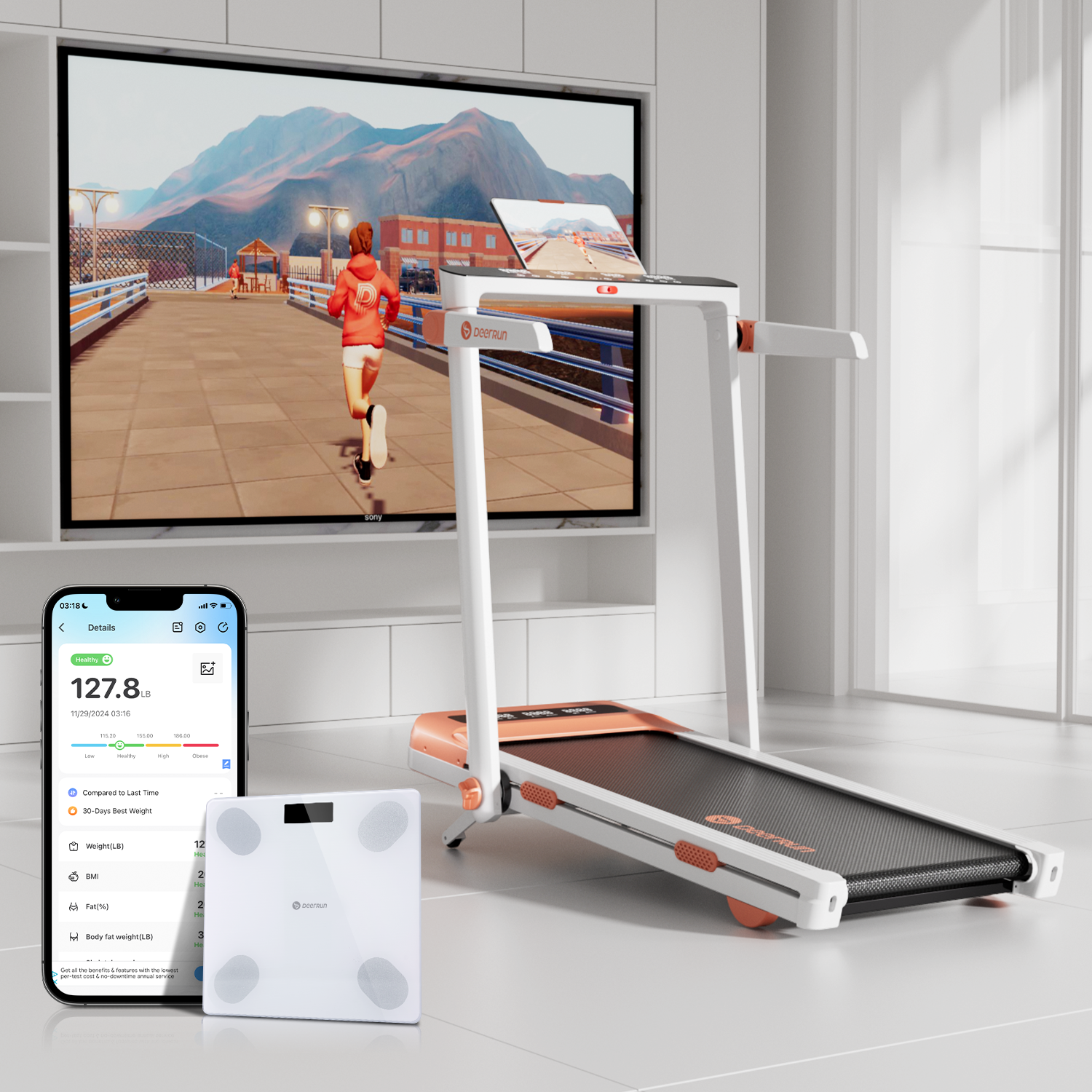 DeerRun® Smart Bilancia per il peso corporeo