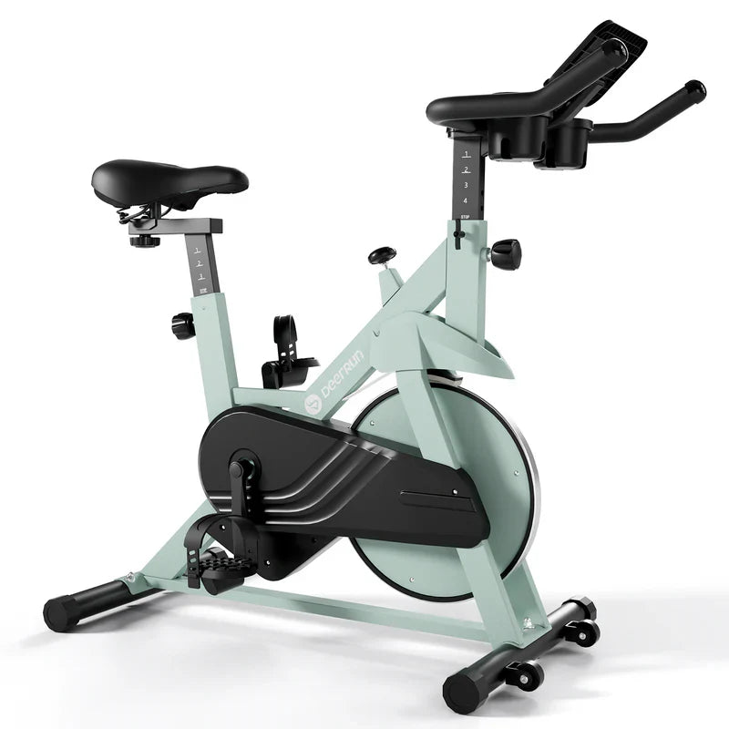 DeerRun S500 Smart bike da interno con resistenza magnetica regolabile, cintura silenziosa e PitPat App